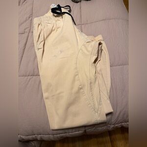 Mens Drake Jogger Cargo Pants Tan Size 32